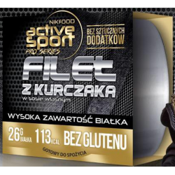 NIKFOOD Filety z kurczaka w sosie własnym 155 gram